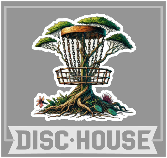 Basket of Life - Disc House Sticker