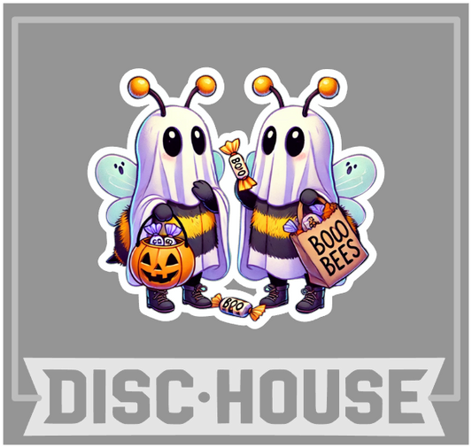 Boo Bees - Disc House Sticker