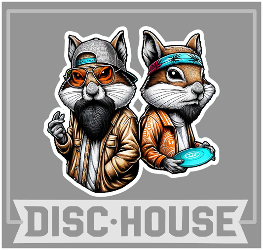 Cheeks and Chonks - Disc House Sticker