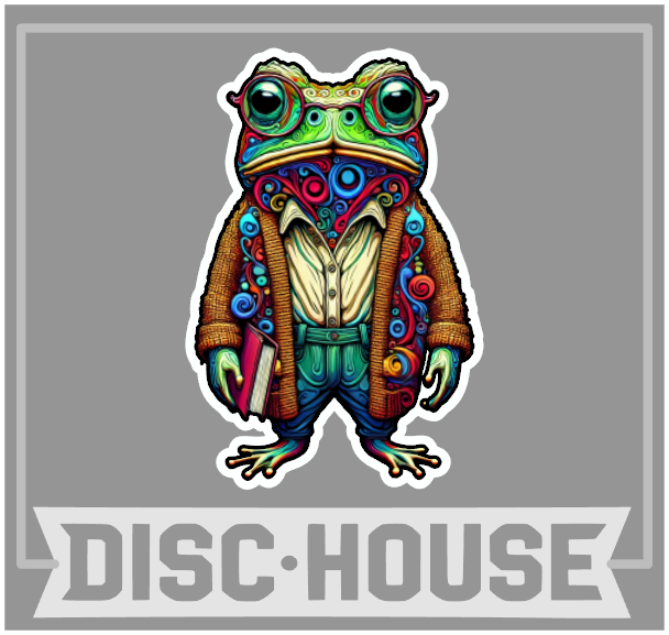 Professor Toad - Disc House Sticker