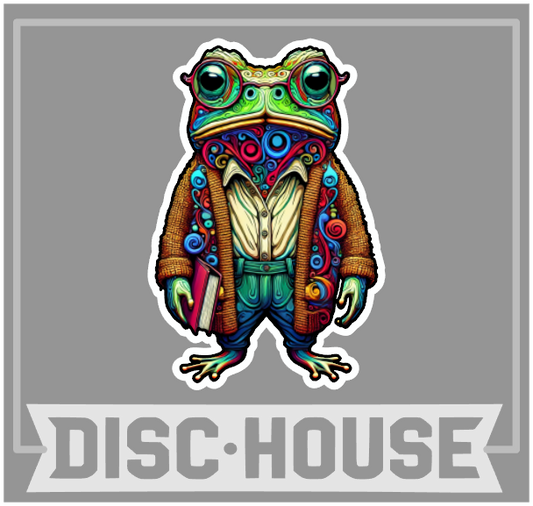 Professor Toad - Disc House Sticker