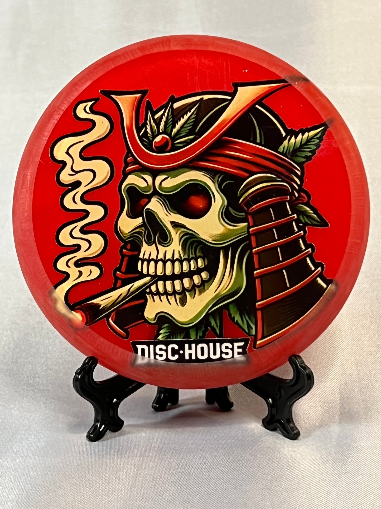 Samurai Skull  - Disc House Mini